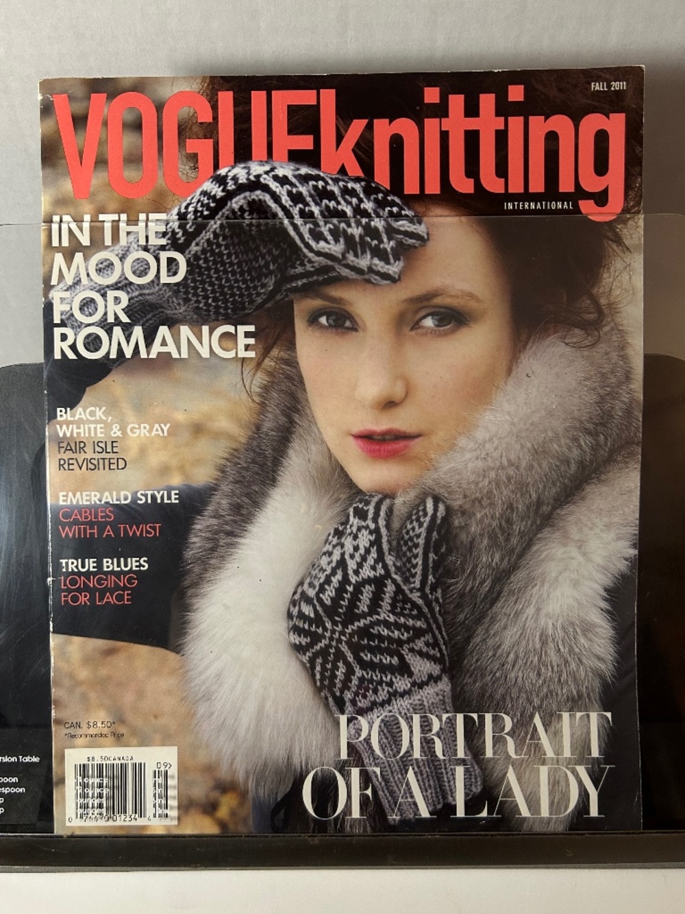 Vogue Knitting International Fall 2011 Patterns Kate Middleton Angora Cardigan